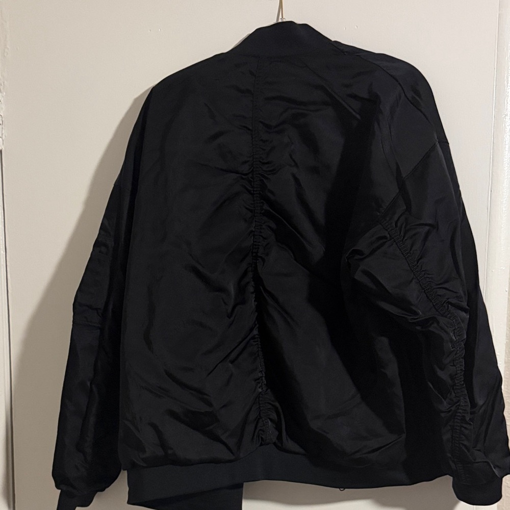 Nike Black Diamond-Pattern Reversible Bomber Jack… - image 4